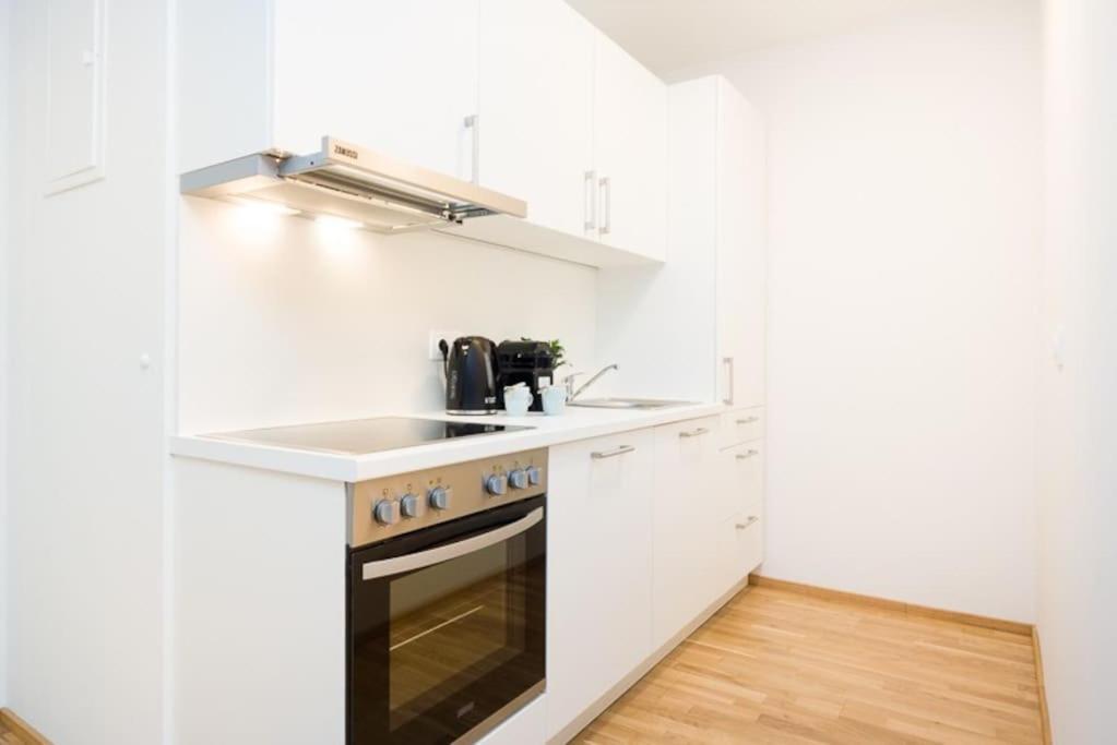 Premium City Apartment With Balcony! Free Garage Parking Included! Вена Экстерьер фото